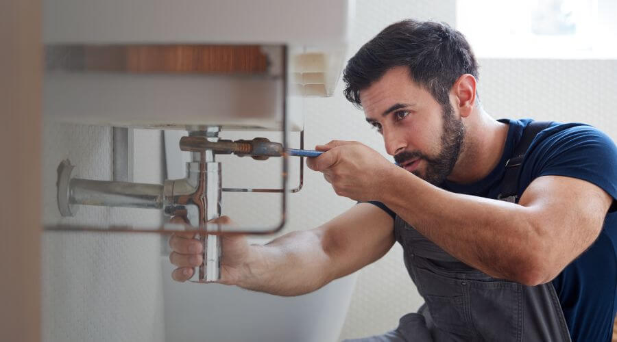 Faucet repair for sink in New Goshen, IN